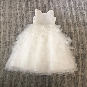 Flower girl tutu dress